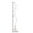 Arles Metal Standing Coat Rack-120859426