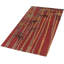 Bamboo Floral Area Rug in Gray/Red-10214051