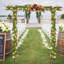 Tonnelle de jardin, arche arquée pour la fête de mariage, ...