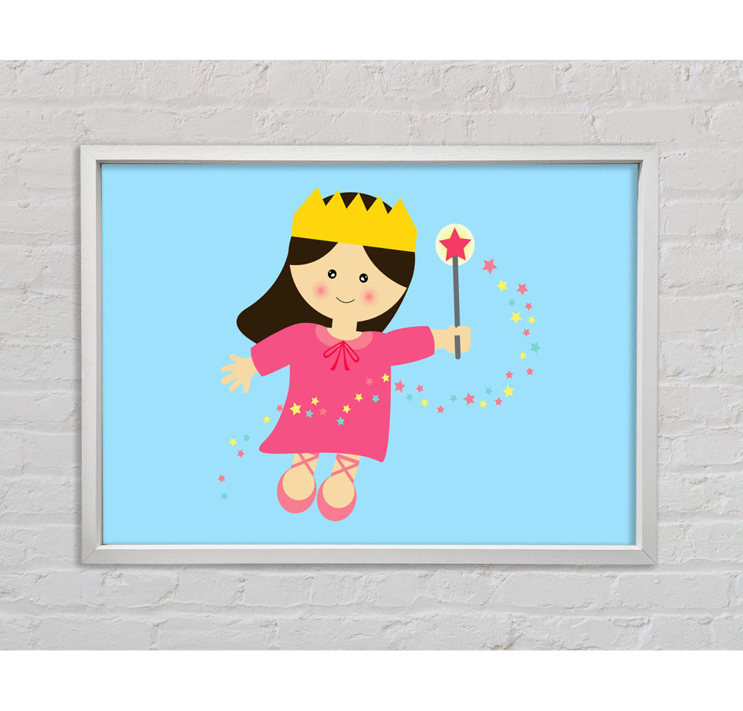 Magical Princess Baby - Einzelner Bilderrahmen Kunstdrucke auf Leinwand