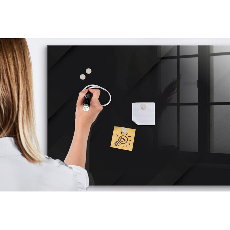 Magnetic Glass Photo Memo Board