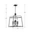 Sylvan 4 - Light Chandelier-212805728