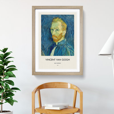 Self Portrait Vol.1 by Vincent Van Gogh - Picture Frame Painting