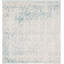 Tapis bleu clair / ivoire Teadora-611344600