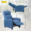 Fauteuil inclinable inclinable et confortable de 26,99 po avec dossier réglable pour salon, chambre à coucher et cinéma maison Jex-1342938032