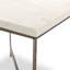 HAMMERED IRON Marble End Table-1791442078