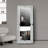 Floor Mirror 72" Rectangular With 3 Colour LED changing light