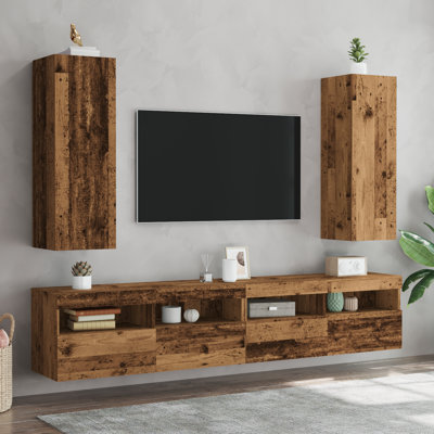 90cm H Media Shelves