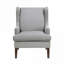 Revêtement en tissu de polyester gris classique pour siège simple
