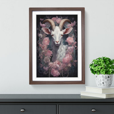 Goat Victorian - Framed Print