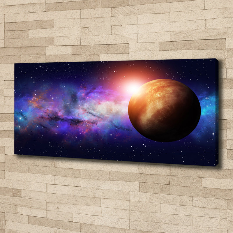 Nebula - No Frame Print on Glass, Canvas, 50cm H x 125cm W x 2cm D