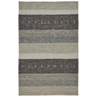 Tapis rectangulaire en laine Bohumil