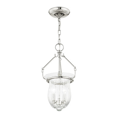 Luminaire suspendu urne 2 lumières Bachmann