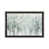 Toile encadrée de bois rustique foncé