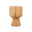 Jovie Outdoor Round Teak Side Table-1872959481