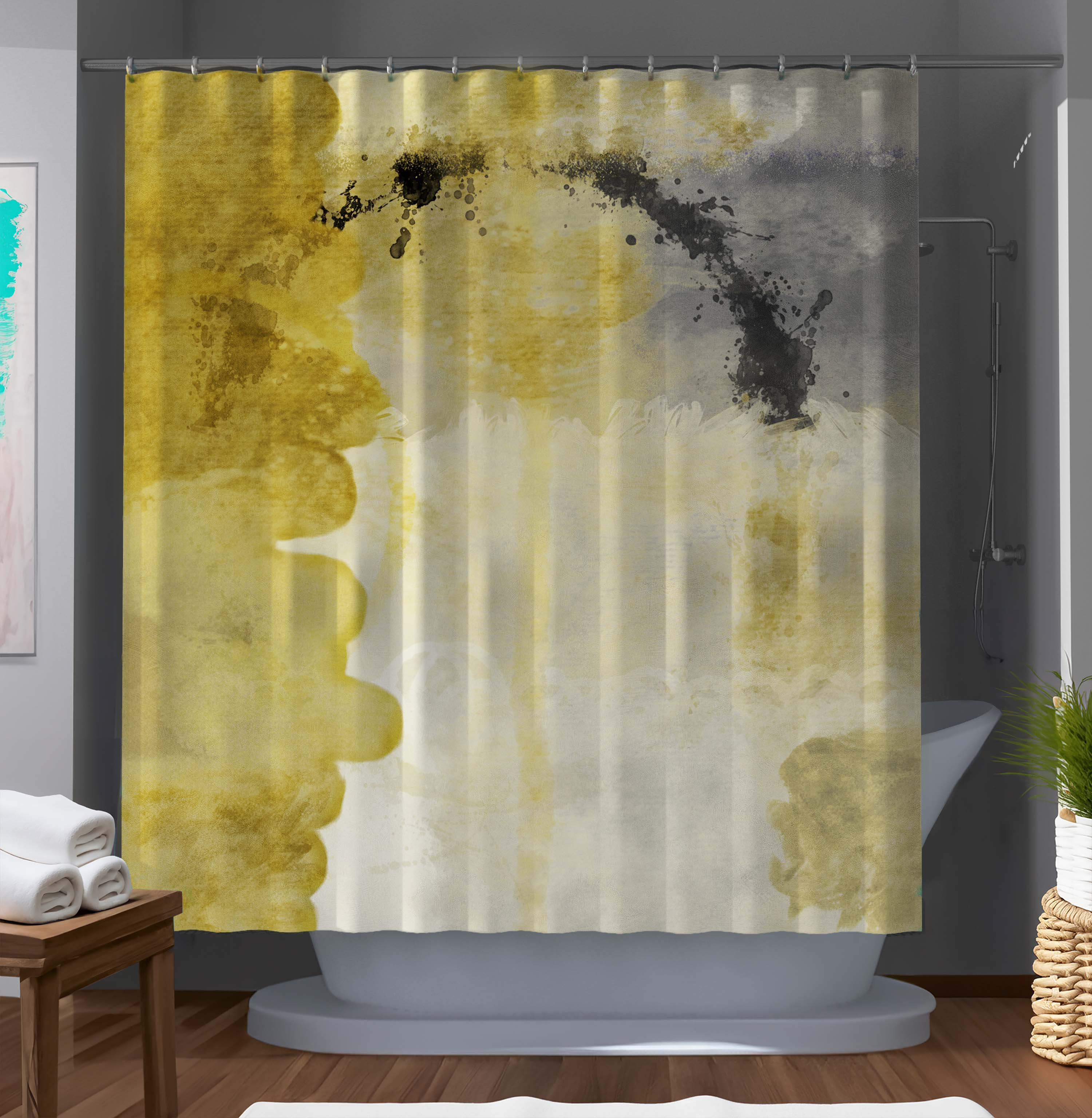 East Urban Home Khyla Shower Curtain | Wayfair