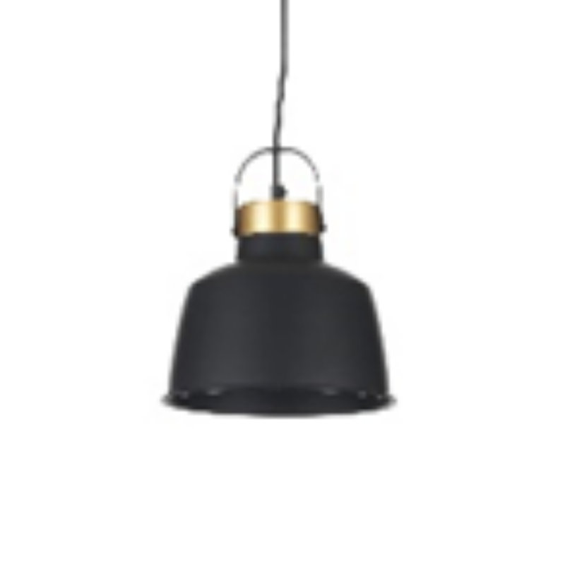 Stancil 1 - Light Black Single Pendant