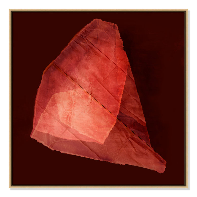 «Fragmented Earth in Paper Layers II» par , 31.5' W x 31.5' H, Flotteur naturel
