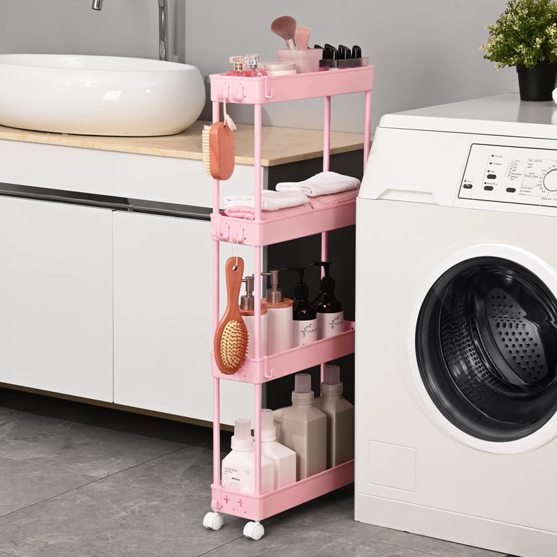 Delfina 87.5cm H x 39.5cm W Utility Cart with Wheels