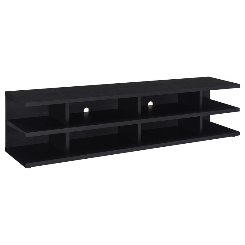 Meuble télé Starnes, Noir