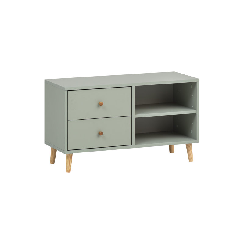 McDermitt Freestanding Bathroom Cabinet, Green