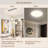 7-Light Crystal LED Linear Chandelier