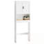 Armoire de rangement Bathrooom avec 2 portes et tablettes ouvertes