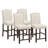 Red Barrel Studio Set Of 4 Nailhead Bar Stools Upholstered Counter Height Stool For Kitchen/dining Room-2068314449-2068314451