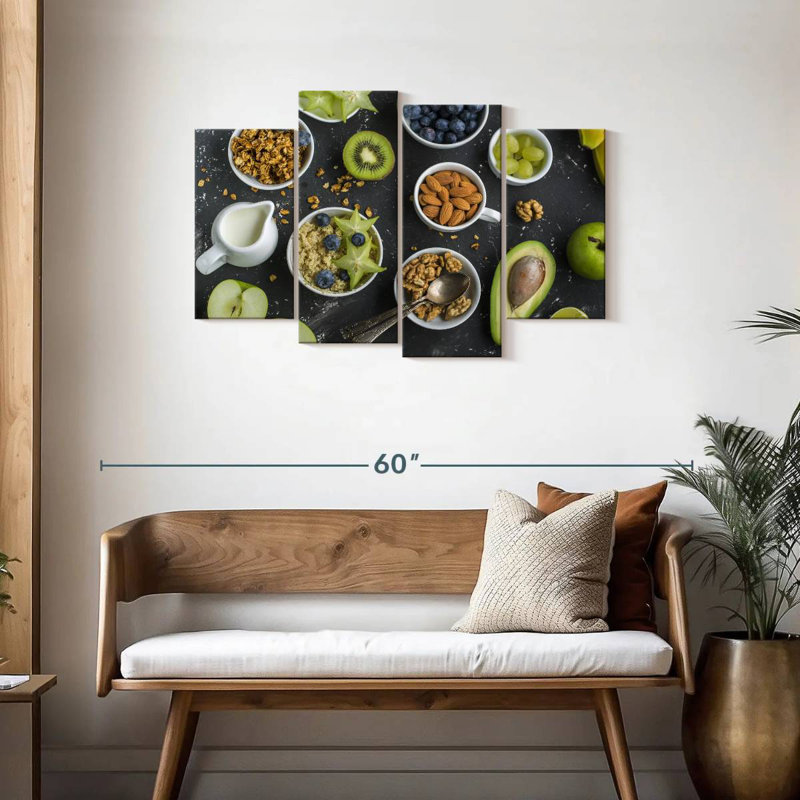 Yarlin Mixed Fruits And Nuts, 27" H x 43" W