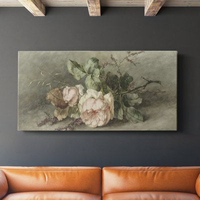 Botanical Series-CDXLI- Toile tendue avec châssis - Prêt à accrocher