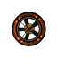 Caseylynn Downrod Flush Mount Ceiling Fan