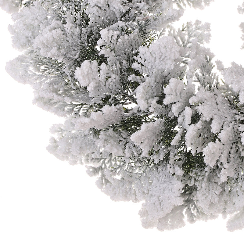Couronne en cèdre 22 po Acadia Snowy
