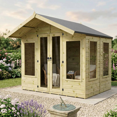 Mercia 6 x 8ft Premium Sussex Summerhouse