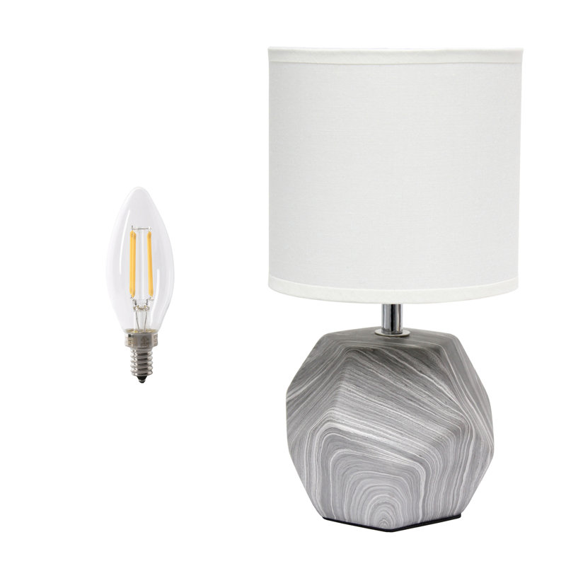 Sweetser Table Lamp, Blue, No, Blue