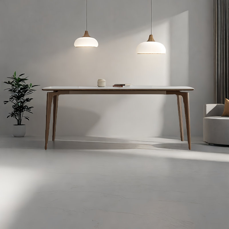 Table de salle à manger rectangulaire, H 29,50 po x L 63 po x l 31,50 po