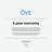 OVE Decors 48" x 34" Rectangle Shower Base Pan, White Acrylic, Hidden Side Drain, Reversible Design