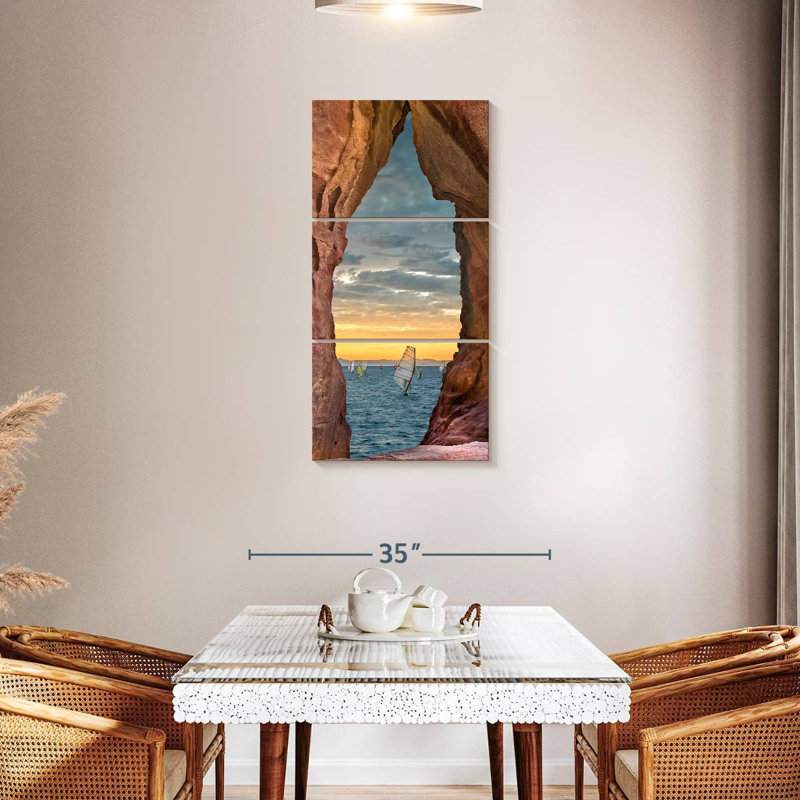 Sea Cliff Arch, 75" H x 36" W