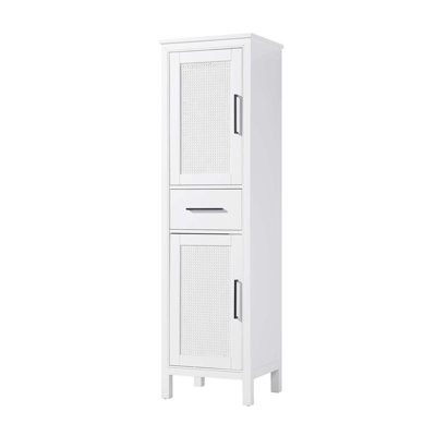 20 Inch Bath Storage Cabinet in White