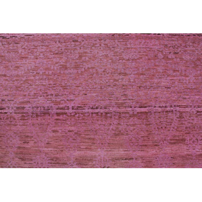Collette One-of-a-Kind 4'11" X 6'2" Wool Area Rug in Purple
