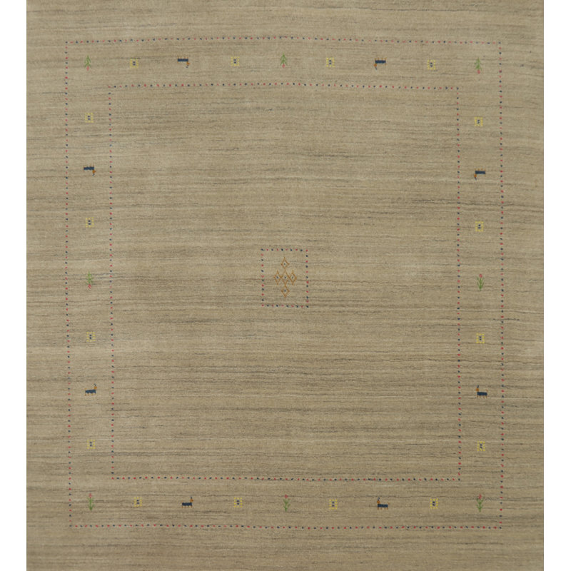 Tapis indien indien carré 8 x 8