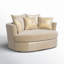Causeuse pivotante de 57,5 po Keir-189604259
