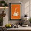 Steaming Coffee Cup Retro - Wrapped Canvas-131763742-131763748