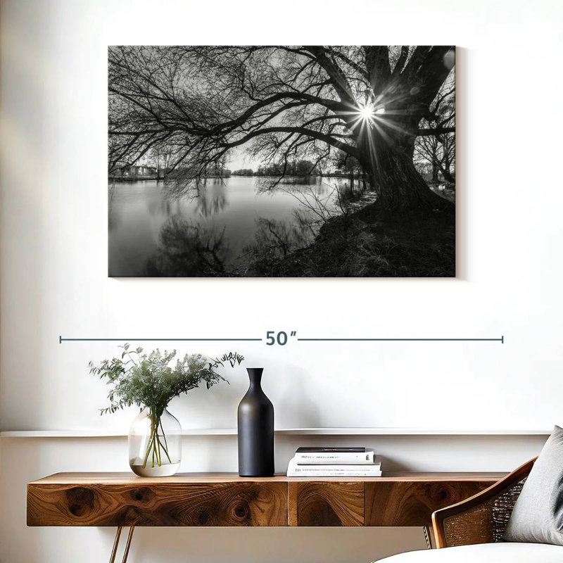 Harnek Sunlight Through Tree, 26" H x 39" W
