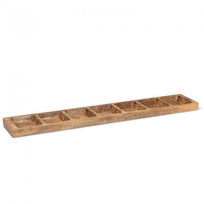 Long Rectangle Divided Tray
