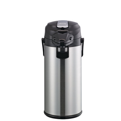 Signa-Air Glass Vacuum Insulated Airpot with Lever Lid
