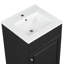 Armoire de meuble-lavabo avec tablette de porte-1365875295