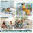 Kids Sofa Foldable Floor Mattress, Toddler Floor Fold Out Couch Sofa Bed, Child Futon Folding Chair Floor Bed With Storage Bag-564066124