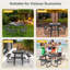 Biaca 8 - Person Patio Dining Set with Square Table-117618387