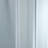 36 - 36" W x 75" H Double Sliding Framed Corner Round Shower Enclosure with Clear Tempered Glass