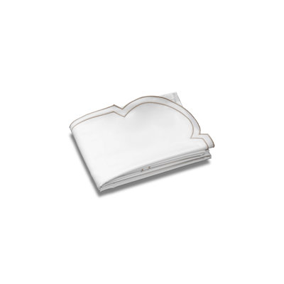 Artemide Embroidery By DEA Sateen Flat Sheet